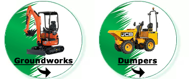 Cheshire Suppliers of Farming Machinery Mini Excavators, Diggers and Dumpers for all Groundworks Projects.