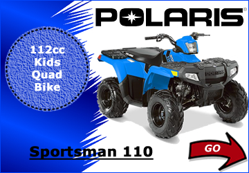 Kids Polaris Sportsman 110 Quad Bike