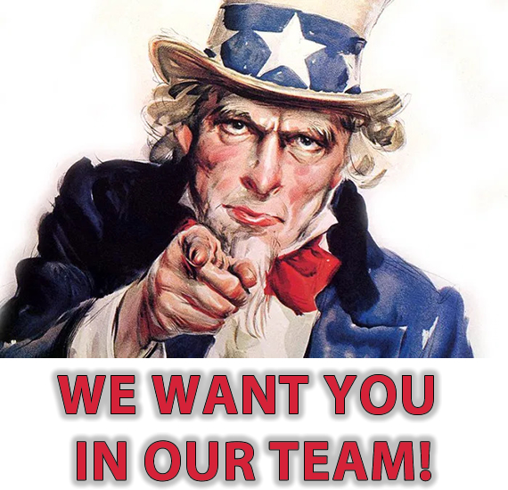 we want you on our team uncle sam