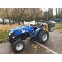 Solis 26 Compact Tractor (26HP with industrial tyres) with Sno-Way Model 4 Salt Spreader