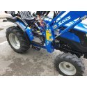 Solis 26 Compact Tractor (26HP with wide agricultural tyres) with 4 in 1 front loader