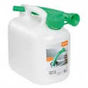 Stihl Fuel Canister Can 5Lt. Transparent