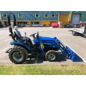 Solis 26 HST Compact Tractor (26HP Hydrostatic with Industrial Tyres) and 4-in-1 Front Loader