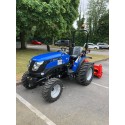 Solis 26 Compact Tractor (26HP with industrial tyres) with 1.25mtr Rotovator