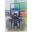 Solis 26 HST Compact Tractor (26HP Hydrostatic) with Cab and 4-in-1 Front Loader