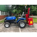 Solis 26 Compact Tractor (26HP with industrial tyres) and Winton WAM80 Hedgecutter