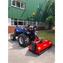 Solis 26 Compact Tractor (26HP with industrial tyres) with Winton Flail Mower 1.45m