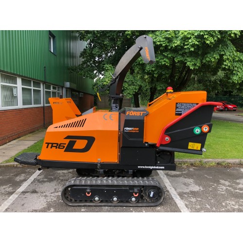Forst TR6D Tracked 6" Diesel Chipper (Arborist / Commercial) - FINANCE AVAILABLE