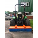 John Deere 4WD Hydro 4320 Compact Tractor with a 72" Deck and Rear Brush