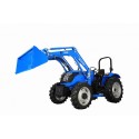 Solis 50 4WD Compact Tractor with Agricultural Tyres and ROPS (Front Loader Optional)