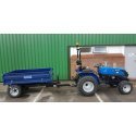 Solis 26 Compact Tractor (26HP with industrial tyres) with 1.5T Oxdale Tipping Trailer